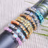 Rainbow Supernova | .925 Sterling Silver | Galaxy Glass Pebble Bracelet